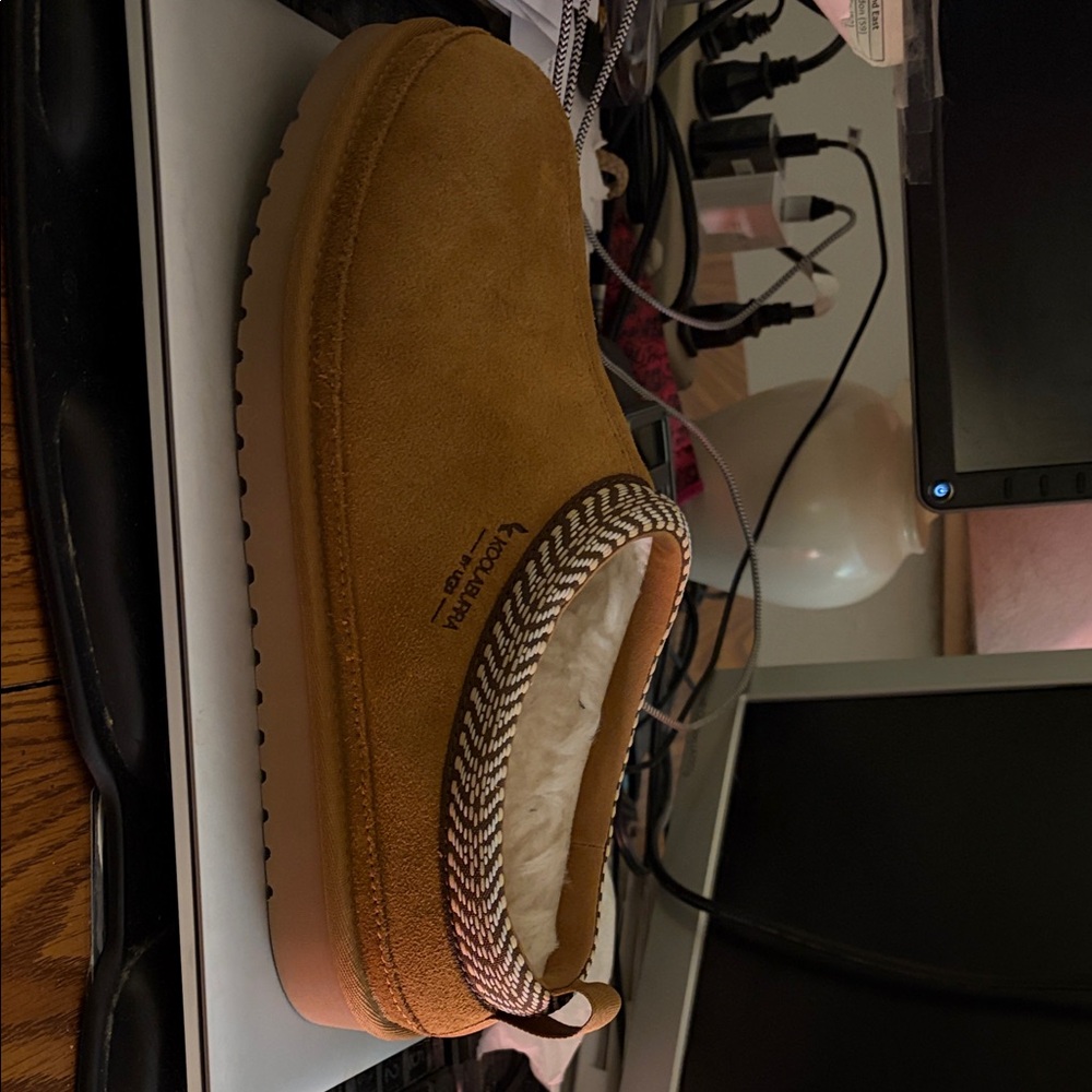 Koolaburra Tan Slip-On Shoes New